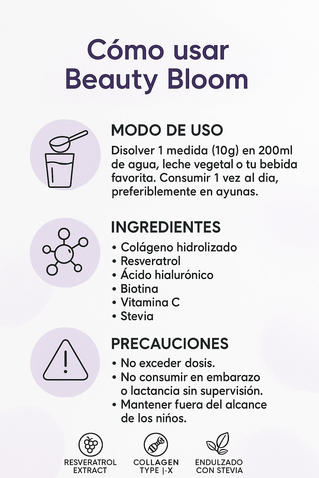 Colágeno Hidrolizado Sabor A Coco.