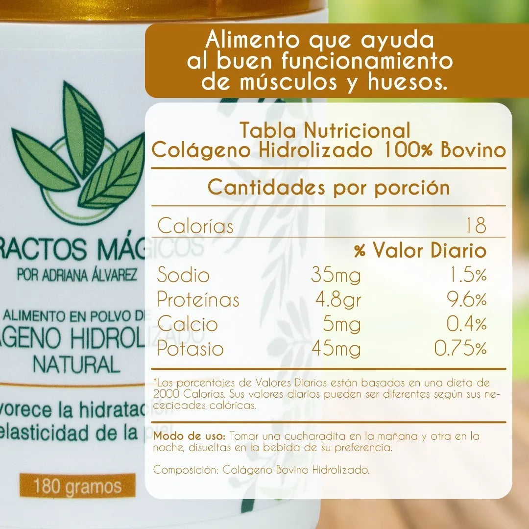 Colágeno Hidrolizado Natural 100% X2