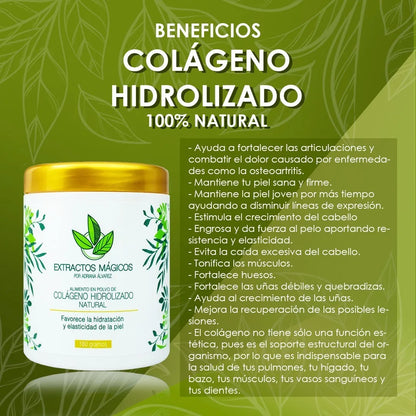 Colágeno Hidrolizado Natural 100% X3