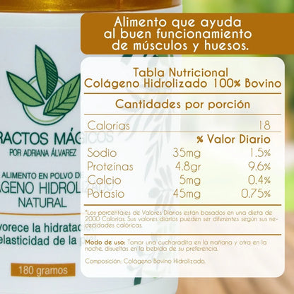 Colágeno Hidrolizado Natural 100% X3