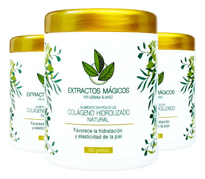 Colágeno Hidrolizado Natural 100% X3